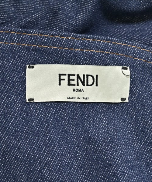 FENDI（フェンディ）ミニスカート 紺 サイズ:38(S位) レディース/2200675011099