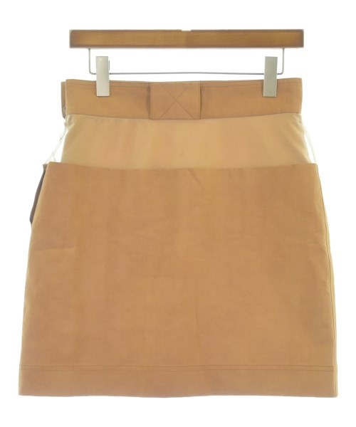 FENDI（フェンディ）ひざ丈スカート 茶 サイズ:42(M位) レディース/2200675184021
