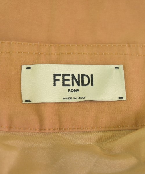 FENDI（フェンディ）ひざ丈スカート 茶 サイズ:42(M位) レディース/2200675184021