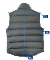 FENDI（フェンディ）ダウンジャケット/ダウンベスト 黒 サイズ:48(L位) メンズ/2200668074902