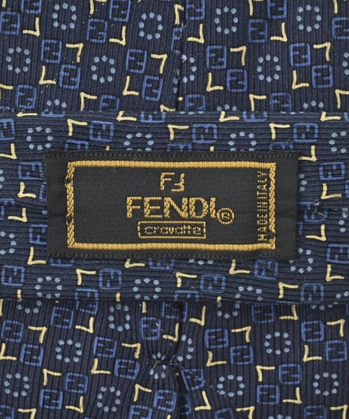 FENDI（フェンディ）ネクタイ 紺 サイズ:- メンズ/2200676924206