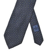 FENDI（フェンディ）ネクタイ 紺 サイズ:- メンズ/2200676924206