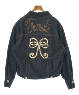 FENDI（フェンディ）デニムジャケット 紺 サイズ:40(M位) レディース/2200672469114