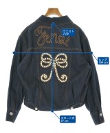 FENDI（フェンディ）デニムジャケット 紺 サイズ:40(M位) レディース/2200672469114