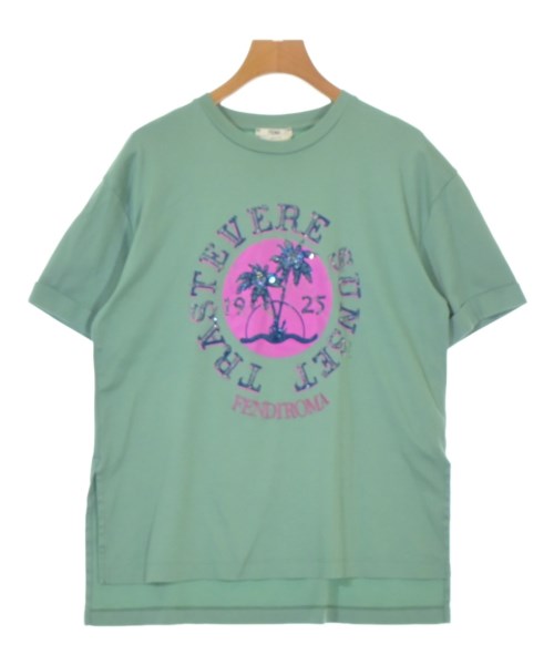 FENDI(フェンディ)Tシャツ・カットソー 緑 サイズ:40(M位)/2200672469510