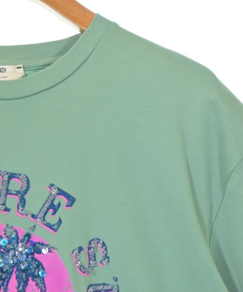 FENDI（フェンディ）Tシャツ・カットソー 緑 サイズ:40(M位) レディース/2200672469510