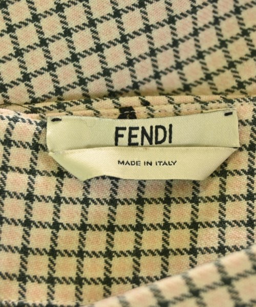 FENDI（フェンディ）ひざ丈スカート ベージュ サイズ:40(M位) レディース/2200672911507