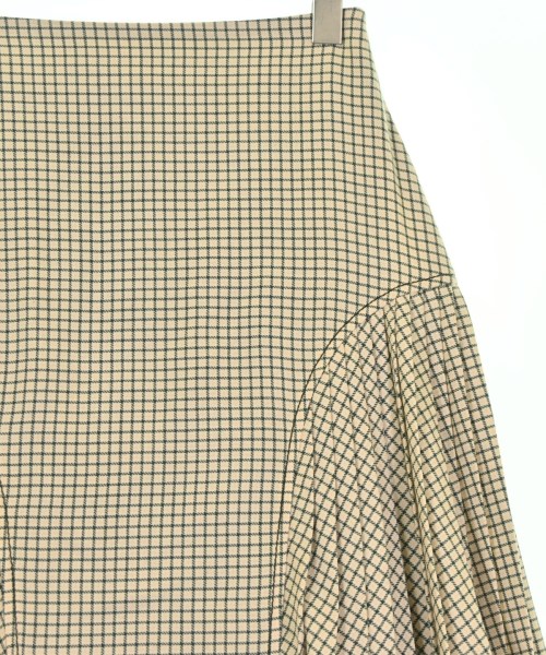 FENDI（フェンディ）ひざ丈スカート ベージュ サイズ:40(M位) レディース/2200672911507