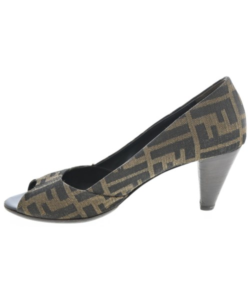 FENDI（フェンディ）パンプス 茶 サイズ:EU36(22.5cm位) レディース/2200677681030