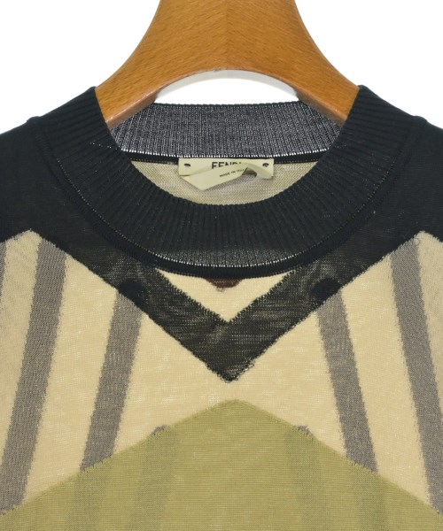 FENDI（フェンディ）ニット・セーター ベージュ サイズ:38(M位) レディース/2200677901114