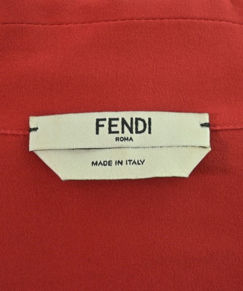 FENDI（フェンディ）ブラウス 赤 サイズ:38(S位) レディース/2200678399026