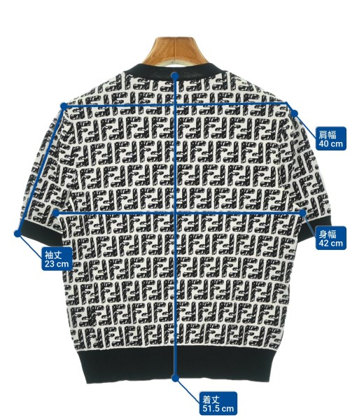 FENDI（フェンディ）ニット・セーター 黒 サイズ:40(M位) レディース/2200675547055