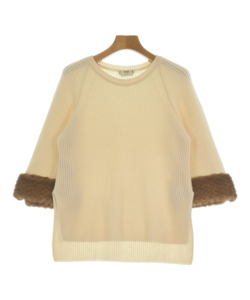FENDI(フェンディ)ニット・セーター 白 サイズ:36(XS位)/2200680345097