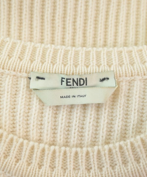 FENDI（フェンディ）ニット・セーター 白 サイズ:36(XS位) レディース/2200680345097