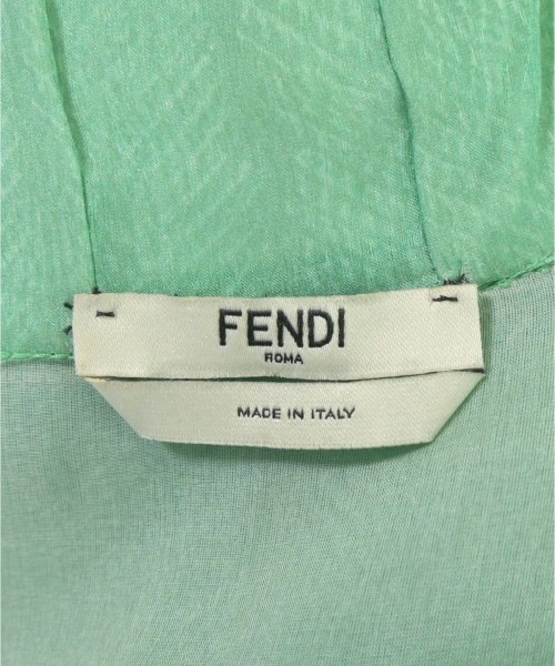 FENDI（フェンディ）シャツワンピース 緑 サイズ:40(M位) レディース/2200677842257