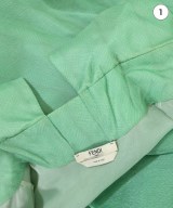 FENDI（フェンディ）シャツワンピース 緑 サイズ:40(M位) レディース/2200677842257