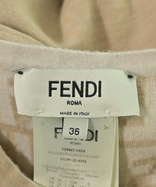 FENDI（フェンディ）ベスト/ノースリーブ ベージュ サイズ:36(XS位) レディース/2200682134118