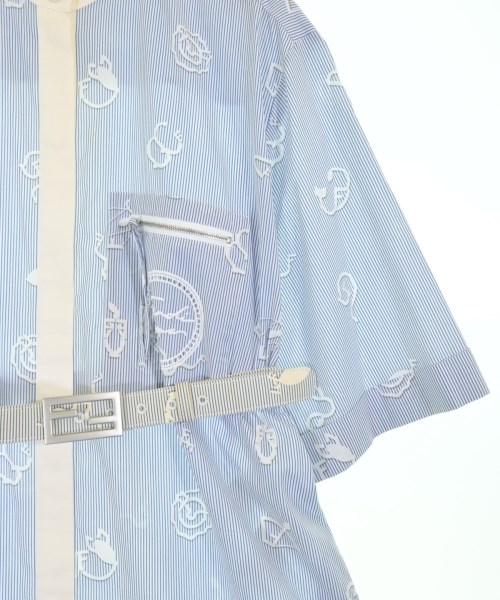 FENDI（フェンディ）シャツワンピース 青 サイズ:38(S位) レディース/2200694275090