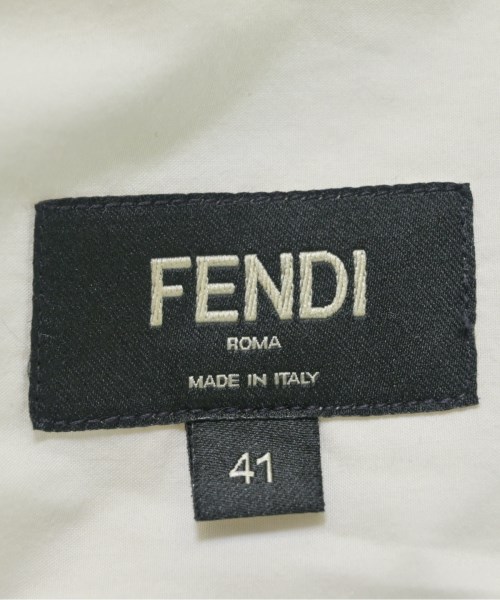 FENDI（フェンディ）カジュアルシャツ 白 サイズ:41(XL位) メンズ/2200694275298