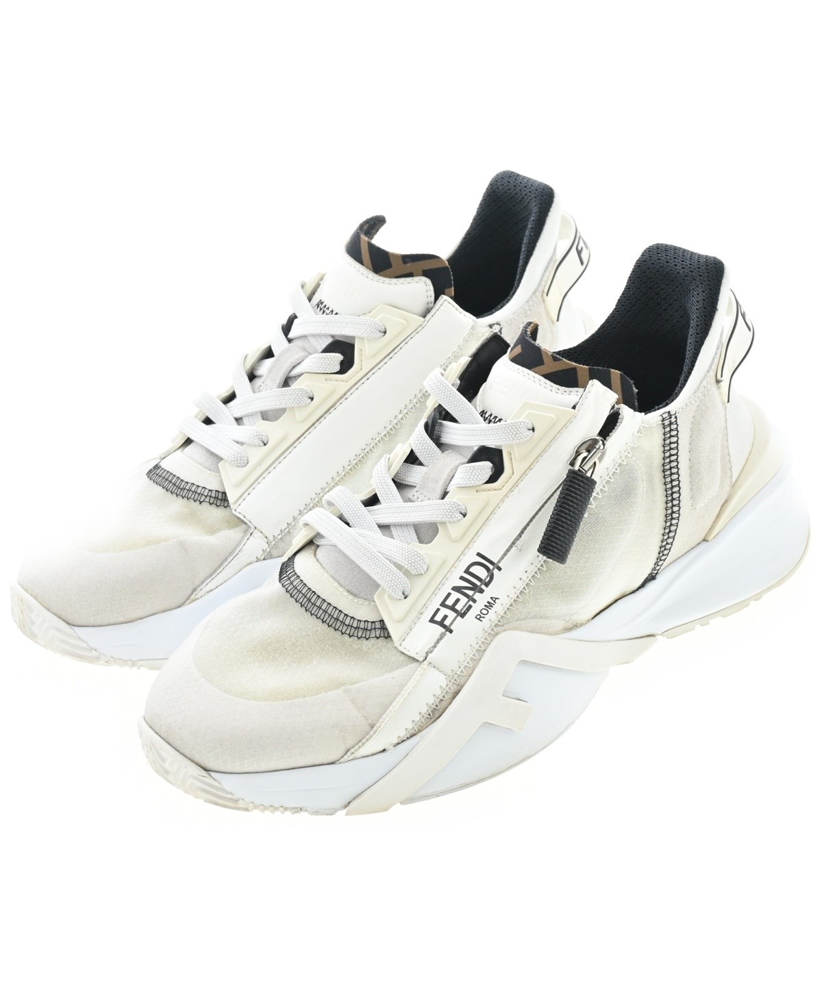 FENDI（フェンディ）スニーカー 白 サイズ:EU37(23.5cm位) レディース