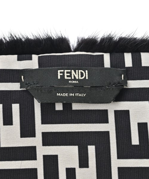 FENDI（フェンディ）マフラー 黒 サイズ:- レディース/2200696147036