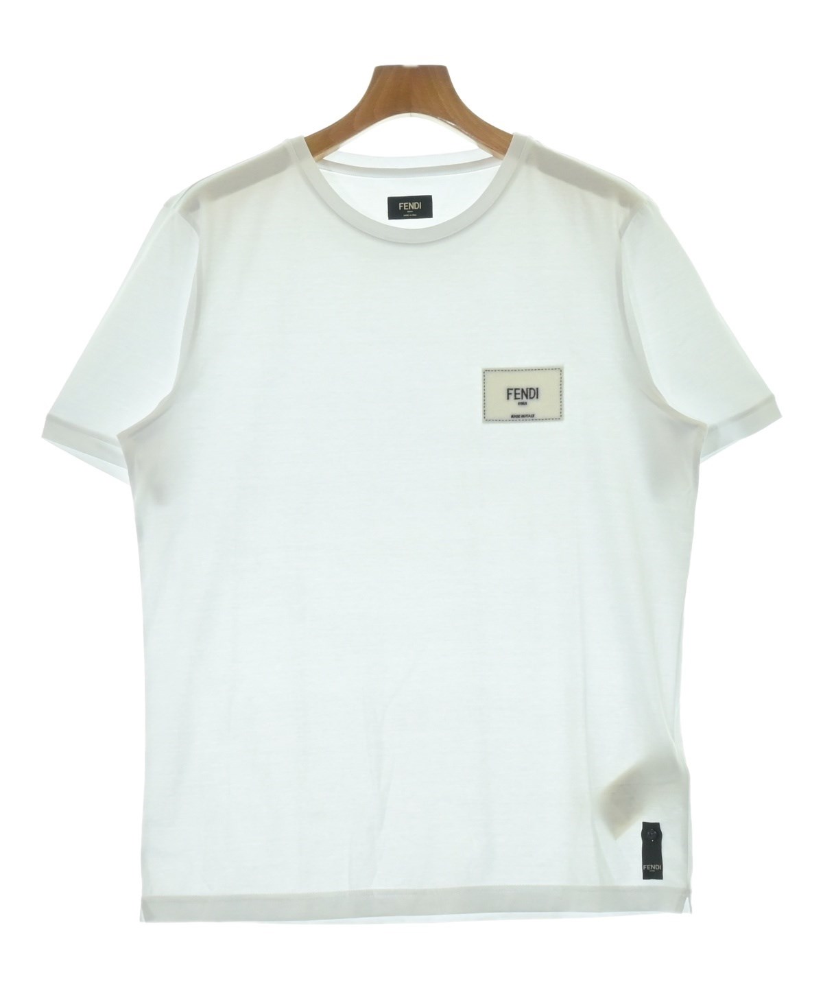 FENDI（フェンディ）Tシャツ・カットソー 白 サイズ:XL メンズ