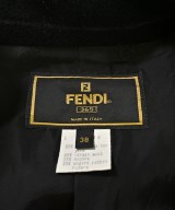 FENDI（フェンディ）チェスターコート 黒 サイズ:38(S位) レディース/2200698567115