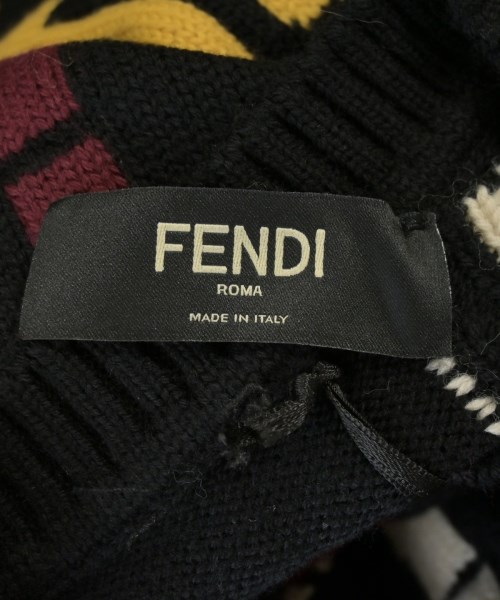 FENDI（フェンディ）ニット・セーター 黒 サイズ:52(XXL位) メンズ/2200698567146