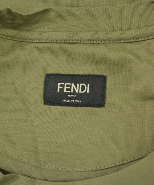 FENDI（フェンディ）Tシャツ・カットソー カーキ サイズ:L メンズ/2200698567375