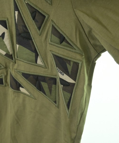 FENDI（フェンディ）Tシャツ・カットソー カーキ サイズ:L メンズ/2200698567375