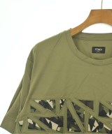 FENDI（フェンディ）Tシャツ・カットソー カーキ サイズ:L メンズ/2200698567375