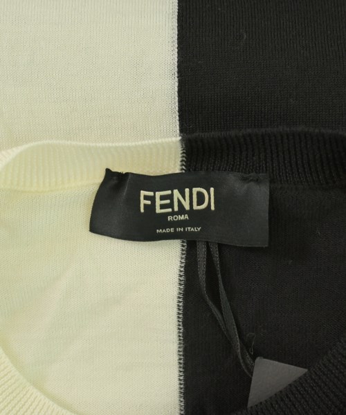 FENDI（フェンディ）ニット・セーター 白 サイズ:52(XXL位) メンズ/2200698567382