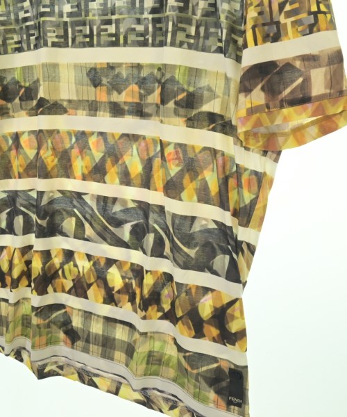 FENDI（フェンディ）Tシャツ・カットソー 黄 サイズ:XXL メンズ/2200698567399