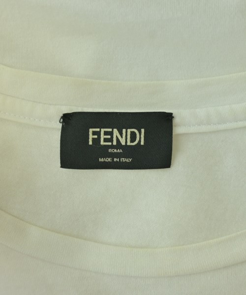 FENDI（フェンディ）Tシャツ・カットソー 白 サイズ:M メンズ/2200698986138