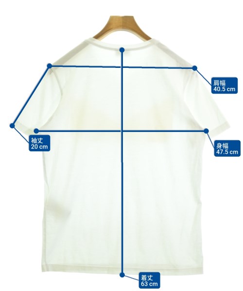 FENDI（フェンディ）Tシャツ・カットソー 白 サイズ:M メンズ/2200698986138