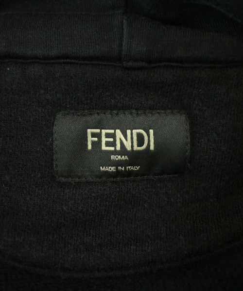 FENDI（フェンディ）パーカー 黒 サイズ:50(XL位) メンズ/2200699727044
