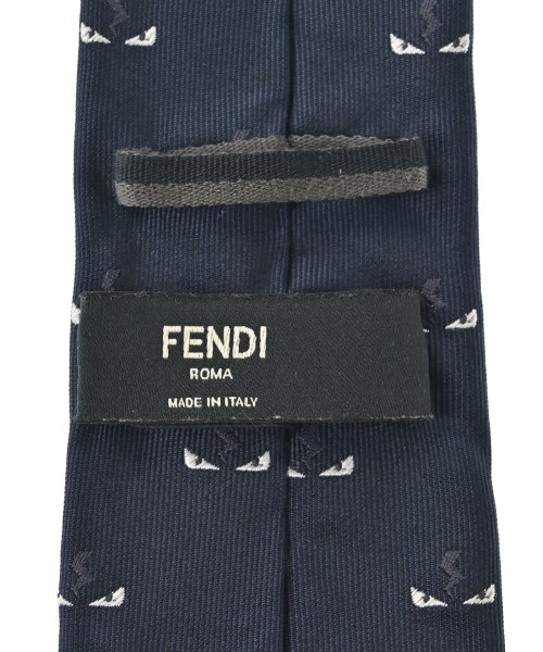 FENDI（フェンディ）ネクタイ 紺 サイズ:- メンズ/2200700035014