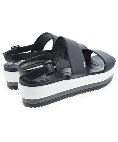 FENDI（フェンディ）サンダル 黒 サイズ:EU37(23.5cm位) レディース/2200701763213