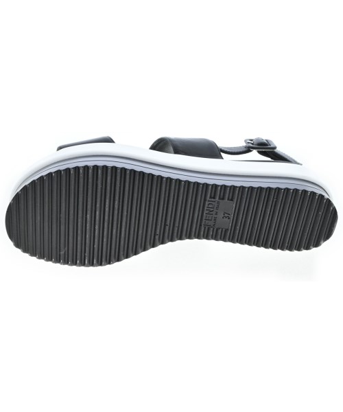 FENDI（フェンディ）サンダル 黒 サイズ:EU37(23.5cm位) レディース/2200701763213