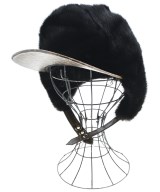 FENDI（フェンディ）キャップ 黒 サイズ:S レディース/2200655529040