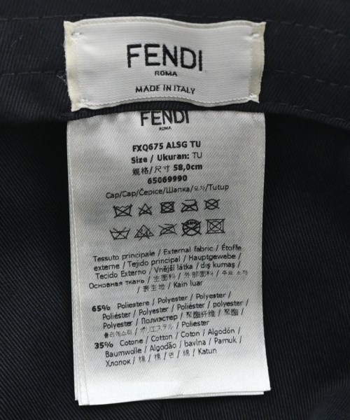 FENDI（フェンディ）キャップ ベージュ サイズ:58cm レディース/2200655529057