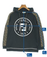 FENDI（フェンディ）スウェット 黒 サイズ:XXS メンズ/2200657894085