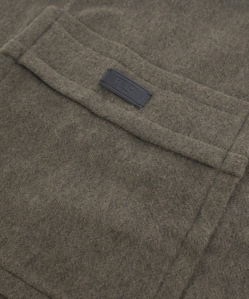 FENDI（フェンディ）マフラー カーキ サイズ:- メンズ/2200657318130