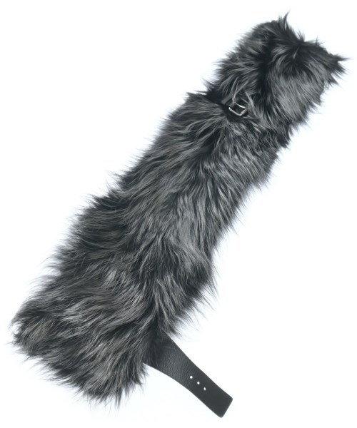 FENDI(フェンディ)ストール 黒 サイズ:ONE/2200660325026