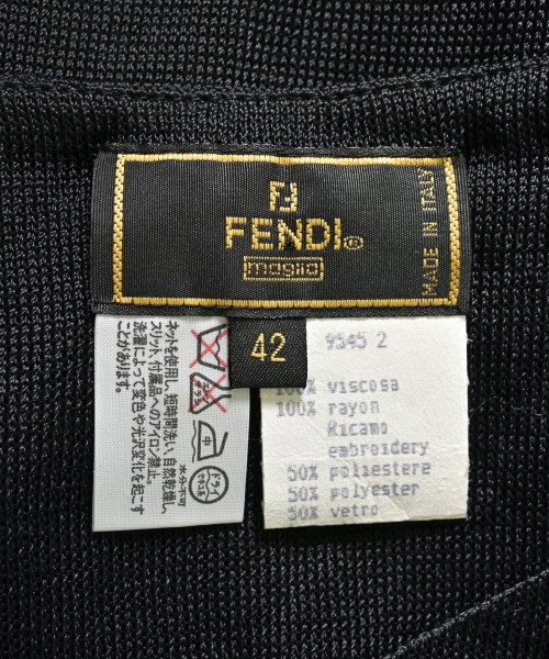 FENDI（フェンディ）ニット・セーター 黒 サイズ:42(M位) レディース/2200657861087