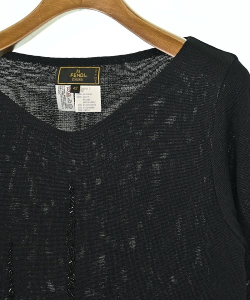 FENDI（フェンディ）ニット・セーター 黒 サイズ:42(M位) レディース/2200657861087