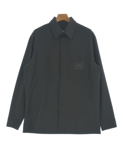 FENDI(フェンディ)カジュアルシャツ 黒 サイズ:48(L位)/2200662073031