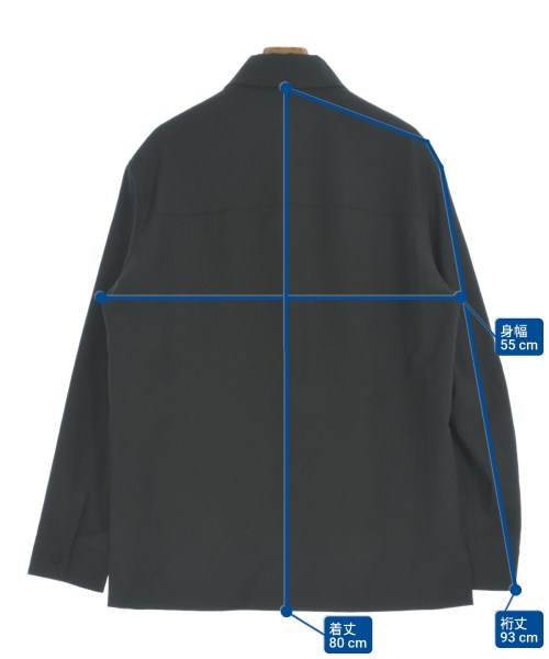 FENDI（フェンディ）カジュアルシャツ 黒 サイズ:48(L位) メンズ/2200662073031