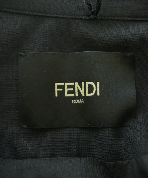 FENDI（フェンディ）カジュアルシャツ 黒 サイズ:50(XL位) メンズ/2200662073048