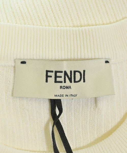 FENDI（フェンディ）ニット・セーター 白 サイズ:46(XL位) レディース/2200662073086